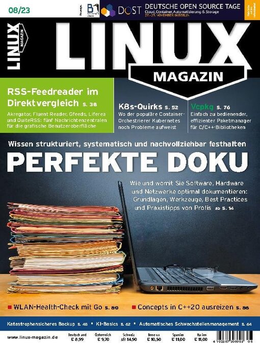 Title details for Linux Magazin germany by Computec Media GmbH - Available